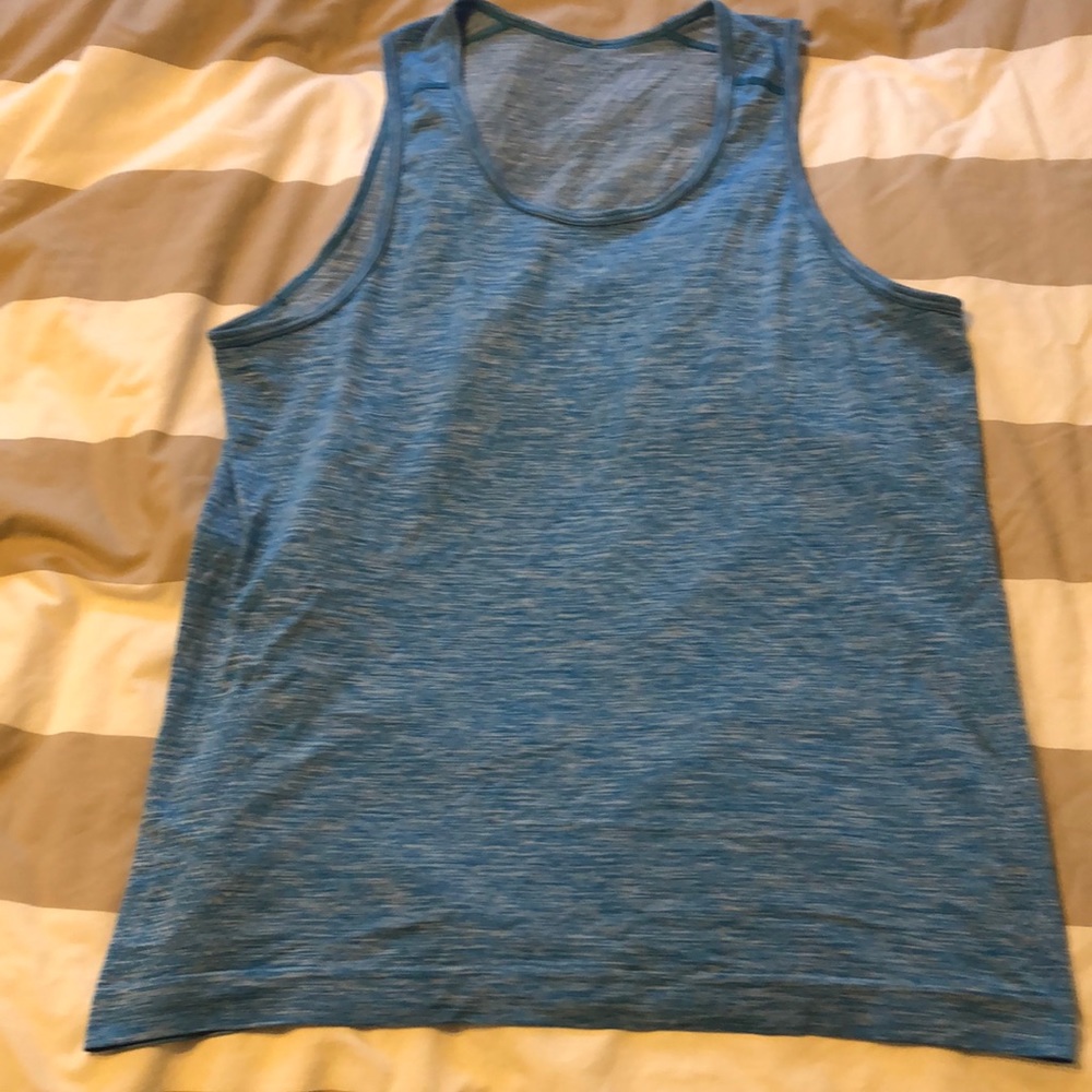 Lululemon Metal Vent Tech Tank Top Blue Medium